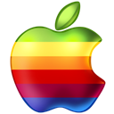 Apple Rainbow icon